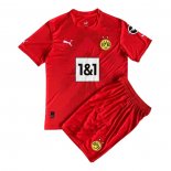 Maglia Borussia Dortmund Portiere Bambino 2022-2023 Rosso