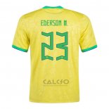 Maglia Brasile Giocatore Ederson M. Home 2022