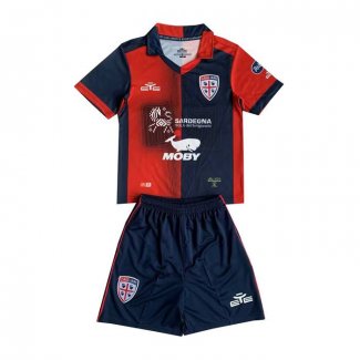 Maglia Cagliari Calcio Home Bambino 2023-2024