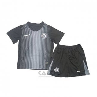 Maglia Chelsea Portiere Bambino 2025-2026 Nero