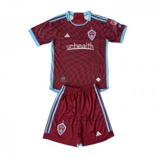 Maglia Colorado Rapids Home Bambino 2024-2025