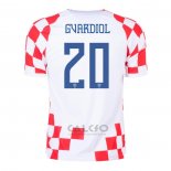 Maglia Croazia Giocatore Gvardiol Home 2022
