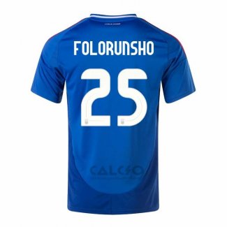 Maglia Italia Giocatore Folorunsho Home 2024-2025