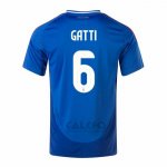 Maglia Italia Giocatore Gatti Home 2024-2025