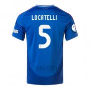 Maglia Italia Giocatore Locatelli Home 2024-2025