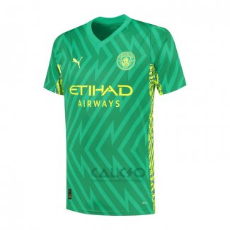 Maglia Manchester City Portiere 2023-2024 Verde