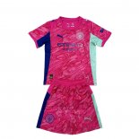 Maglia Manchester City Portiere Bambino 2025-2026 Rosa