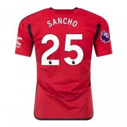 Maglia Manchester United Giocatore Sancho Home 2023-2024