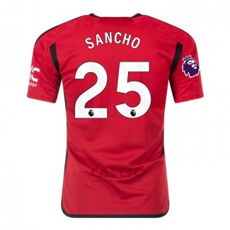 Maglia Manchester United Giocatore Sancho Home 2023-2024