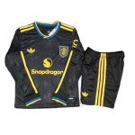 Maglia Manchester United Third Manica Lunga Bambino 2025-2026