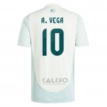 Maglia Messico Giocatore A.vega Away 2024