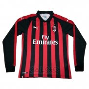 Maglia Milan Home Manica Lunga 2018-2019