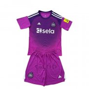 Maglia Newcastle United Portiere Bambino 2025-2026 Purpura