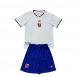 Maglia Olympique Lione Anniversary Bambino 2024-2025 Bianco