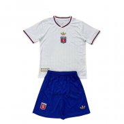 Maglia Olympique Lione Anniversary Bambino 2024-2025 Bianco