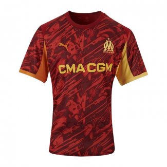 Maglia Olympique Marsiglia Portiere 2025-2026 Rosso