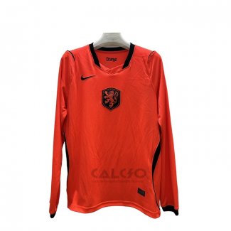 Maglia Paesi Bassi Home Manica Lunga 2026