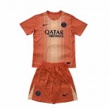 Maglia Paris Saint-Germain Portiere Bambino 2025-2026 Arancione