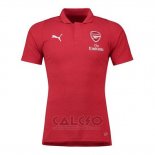 Maglia Polo Arsenal 2018-2019 Rosso