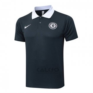 Maglia Polo Chelsea 2025-2026 Grigio