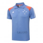 Maglia Polo Cruzeiro 2024-2025 Grigio
