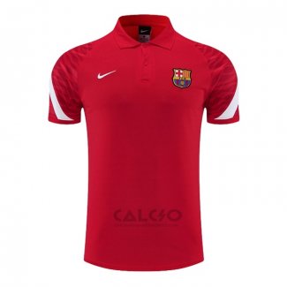 Maglia Polo FC Barcellona 2022-2023 Rosso