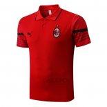 Maglia Polo Milan 2022-2023 Rosso