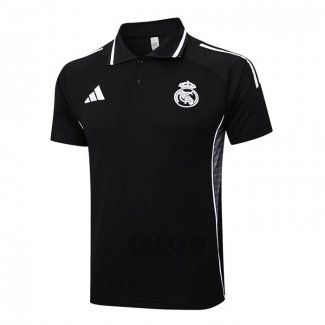 Maglia Polo Real Madrid 2025-2026 Nero