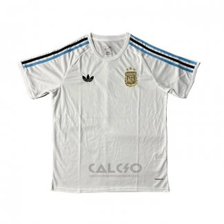 Maglia Prematch Argentina 2025 Bianco