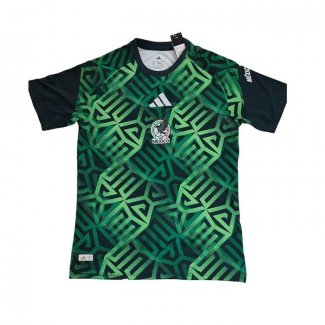 Maglia Prematch Messico 2026 Verde Nero
