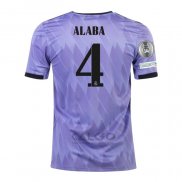 Maglia Real Madrid Giocatore Alaba Away 2022-2023