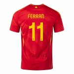 Maglia Spagna Giocatore Ferran Home 2024