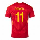 Maglia Spagna Giocatore Ferran Home 2024