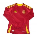 Maglia Spagna Home Manica Lunga 2024