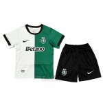 Maglia Sporting Special Bambino 2025-2026 Bianco Verde