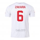 Maglia Svizzera Giocatore Zakaria Away 2022