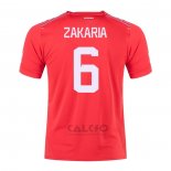 Maglia Svizzera Giocatore Zakaria Home 2022