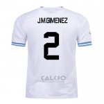 Maglia Uruguay Giocatore J.m.gimenez Away 2022