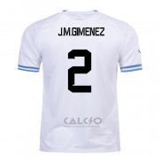 Maglia Uruguay Giocatore J.m.gimenez Away 2022