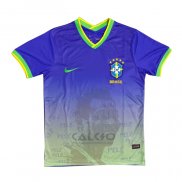 Maglia Brasile Pele Special 2022 Blu Thailandia