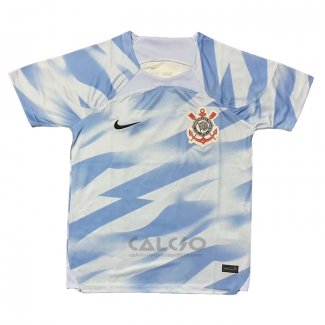 Maglia Corinthians Portiere 2023 Blu Thailandia