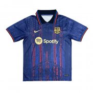 Maglia FC Barcellona Special 2025-2026 Blu Rosso Thailandia