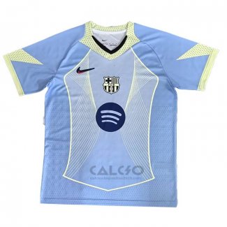 Maglia FC Barcellona Special 2025-2026 Blu Bianco Thailandia