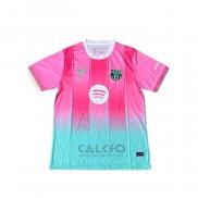 Maglia FC Barcellona Special 2025-2026 Rosa Blu Thailandia