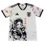 Maglia Giappone Anime Attack On Titan 2024-2025 Bianco Thailandia
