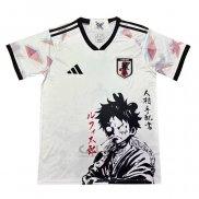 Maglia Giappone Anime Luffy 2024-2025 Bianco Thailandia