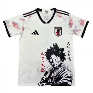 Maglia Giappone Anime Luffy 2024-2025 Bianco Thailandia