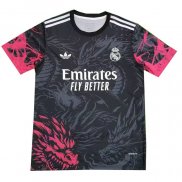 Thailandia Real Madrid Dragon 2024-2025 Nero Rosso Thailandia