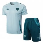 Tuta da Track Cruzeiro Manica Corta 2024-2025 Verde Pantaloncini