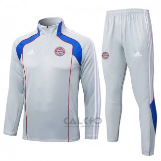 Tuta da Track di Felpa Bayern Monaco 2025-2026 Grigio